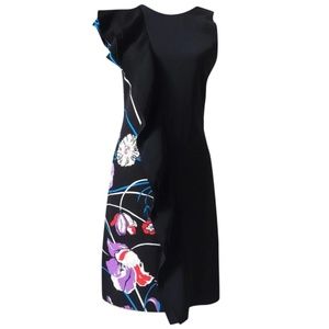 🎉HP🎉 NWT$1,580 Emilio Pucci Ruffle Trim Dress 38